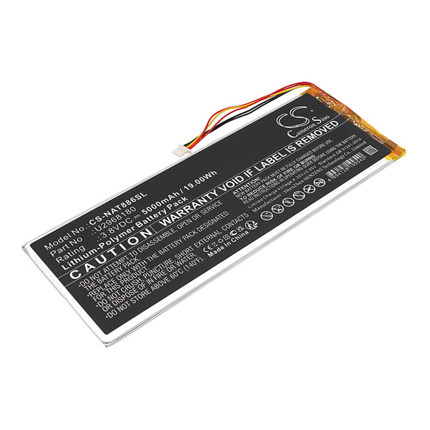 Battery for ONN 100011886 NSurf Tablet 10" Gen 2