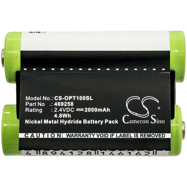 Battery for Optelec Compact Plus Compact+ 469258 EP-1 LBL-00911A RFD-01237 Ni-MH