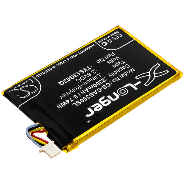 Battery for CAT B35 CATERPILLAR TYS13G02Q Mobile SmartPhone CS-CAB350SL 3.8v