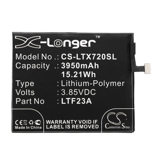 Battery for LeTV Le Pro 3 X720 LTF23A Mobile SmartPhone CS-LTX720SL 3950mAh