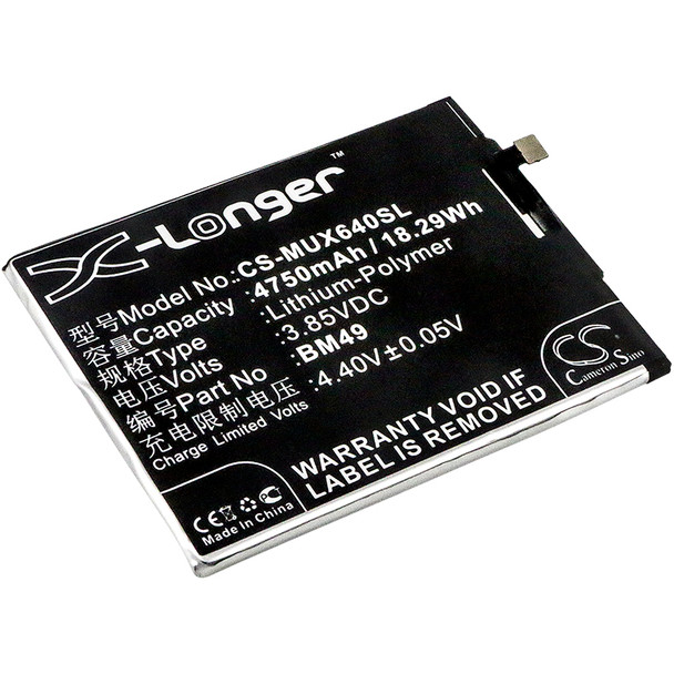 Battery for Xiaomi 2016001 2016002 2016007