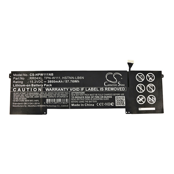 Battery for HP Omen 15 L778951-421 RR04 RR04XL HSTNN-LB6N 778978-005 778978-006