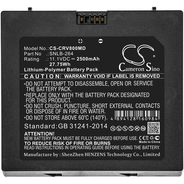 Battery for Carejoy H8 Handheld Portable Ultrasound S V7 SNLB-264 CS-CRV800MD