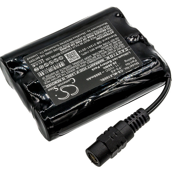 Battery for Minelab Sovereign XS P3-XS Metal Detector CS-MLX100SL 11.1v Li-ion