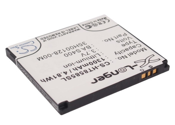 Battery for HTC HD2 Leo T8585 T-Mobile Dopod T8588 35H00128-00M BA S400 BB81100