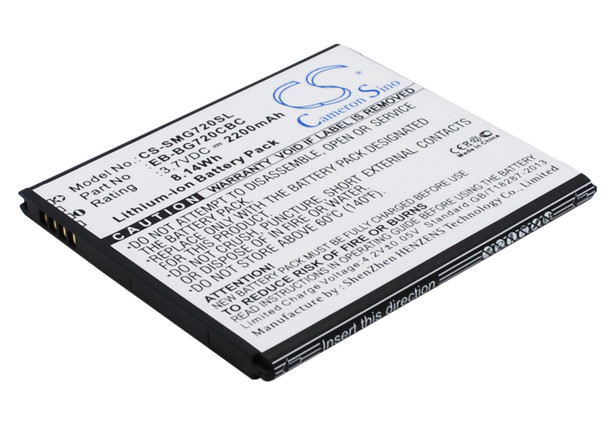 Battery for Samsung Galaxy Grand 3 SM-G7200 SM-G720AX EB-BG720CBC EB-BG720CBK