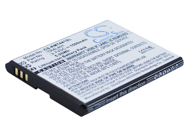 Battery for KAZAM TR4L4044044-01 Trooper 440L 441L TR4L40 TR4L401 CS-KMT441SL