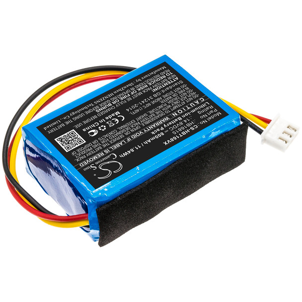 Battery for HOBOT 168 188 198 268 288 298 368 388 HB16815 Vacuum CS-HBT168VX