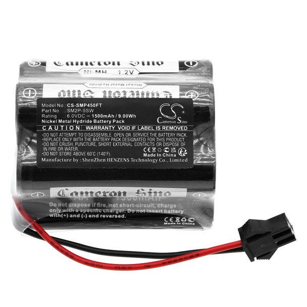 Battery for Sunforce 45 Motion Lights 60 80 Led Solar Light SM2P-5SW CS-SMP450FT