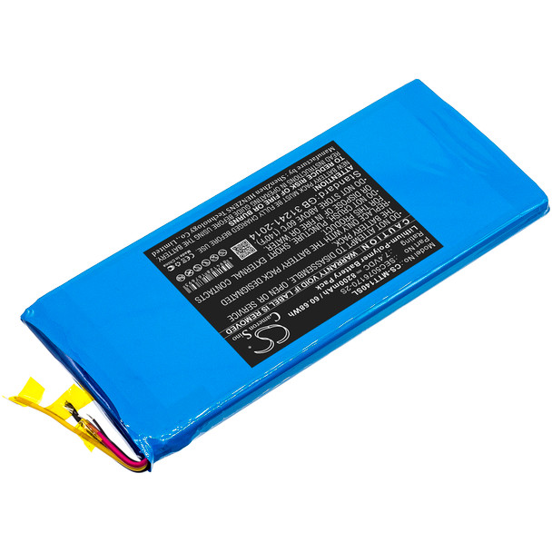 Battery for Micsig ATO1102 ATO1104 TO1000 TO1072 MS-A-B748000 SEC5076170-2S