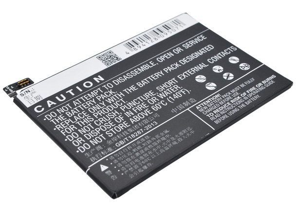 Battery for OPPO R5 R8107 R8109 BLP579 Mobile SmartPhone CS-OPR500SL 3.8v