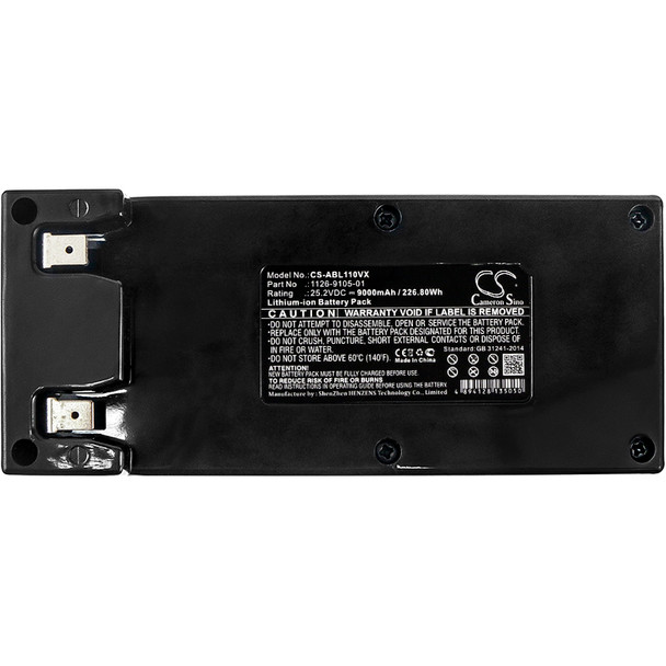 Battery for WOLF Garten Ambrogio L100 L200 1126-9105-01 Stiga CS-C0106-1 9000mAh