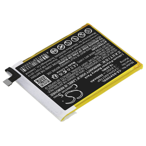 Battery for SkyGolf SkyCaddie SX550 CXDHA 695776P GPS Navigator CS-SGX550SL 3.8v