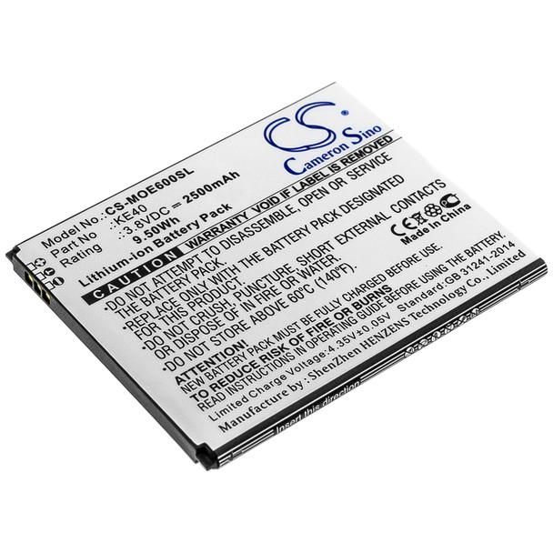 Battery for Motorola KE40 SB18C54512 Moto E6