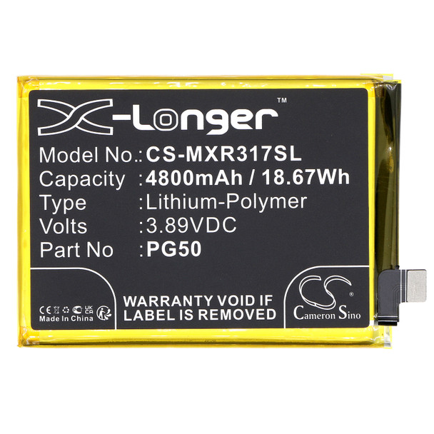 Battery for Motorola PG50 SB18D67654 Moto G Stylus 2023 5G 4th XT2315-1 XT2315-4