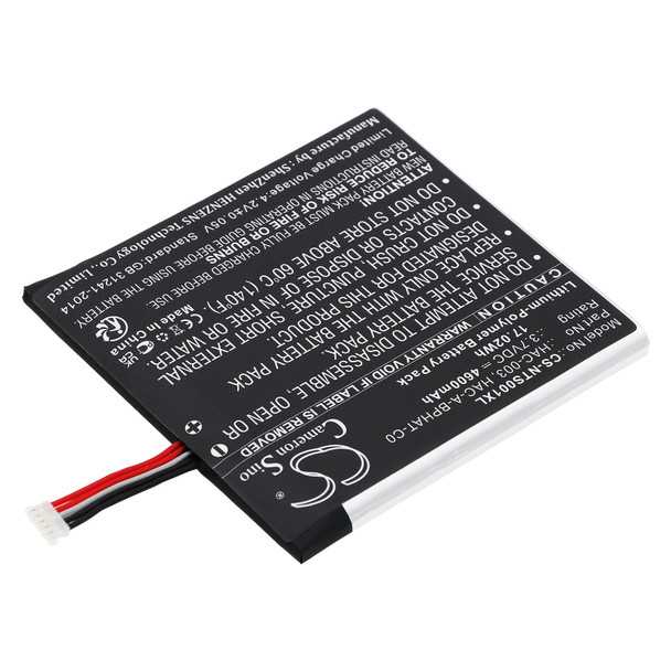 Battery for Nintendo HAC-003 HAC-A-BPHAT-C0 HAC-A-BPHAT-C1 HAC-A-BPHAT-C2 HAC001
