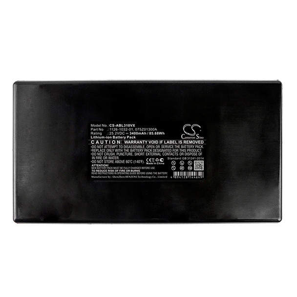 Battery for Stiga AutoClip M5 1126-1032-01 Ambrogio AG6208003 075Z01300A 3400mAh