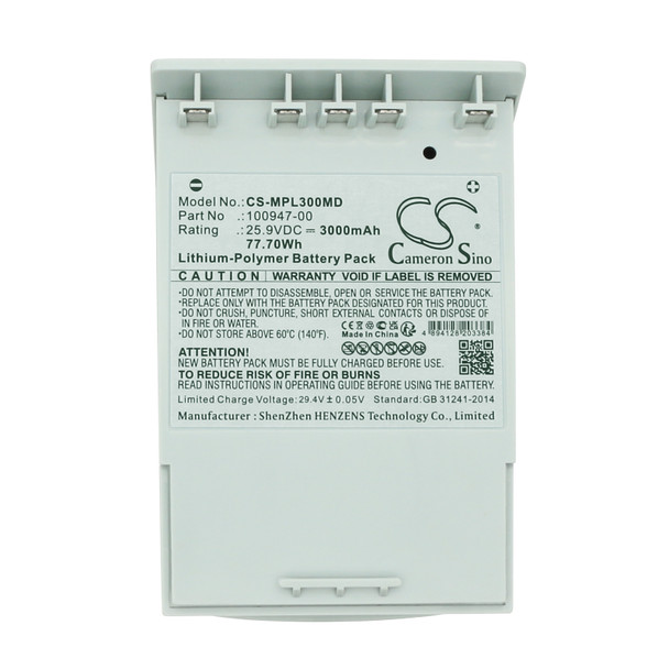 Battery for Medtronic 100947-00 16201-00 Physio-Control 11576-000080 LUCAS 2 3