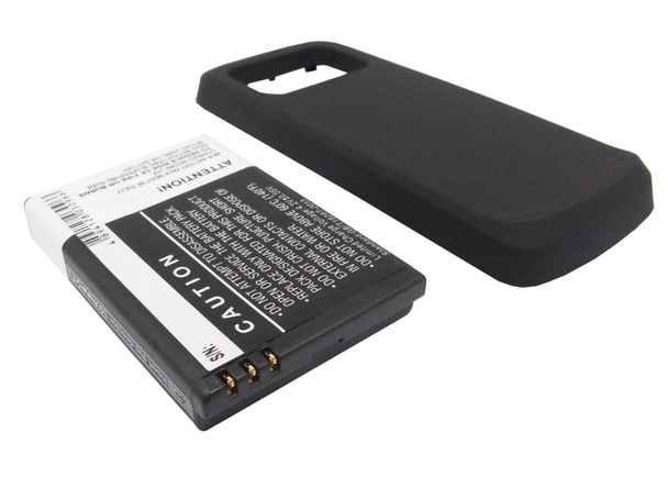 Battery for Nokia BP-4L N97 CS-NKN97XL 3.7V Li-ion Extended With Back Cover