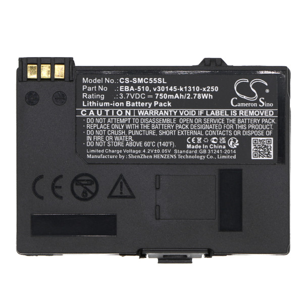 Battery for Siemens EBA-510 A51 A52 A55 A56 A57 A60 A62 A65 A75 C55 C56 C60 C61
