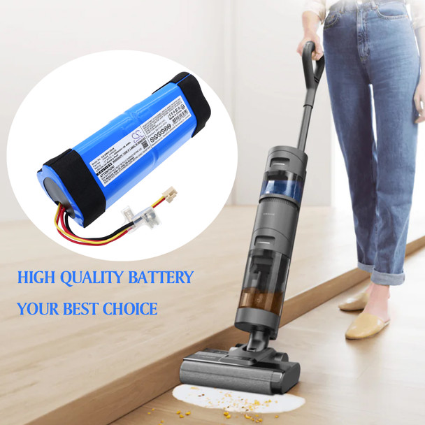 Battery for Dreame HHR24A SZ2101 VWV8 H10 H100 Pro H11 H12 Max H12s CS-DRH120VX