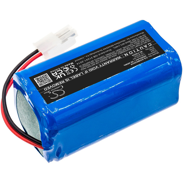 Battery for Ecovacs Deebot 500 M82 TESLA RoboStar T50 10001088 20001088 BL7402A