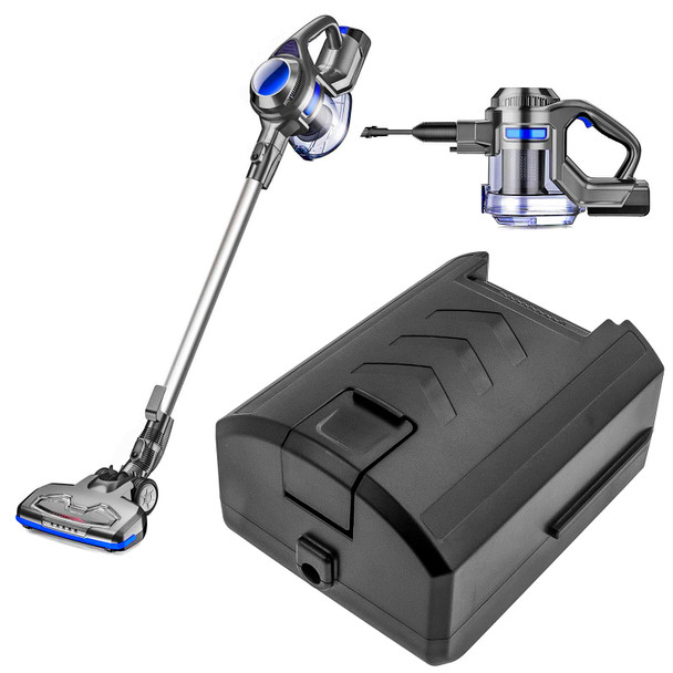 Battery for Moosoo XL-618A X6 CS-MXL600VX Cordless Vacuum 22.2V Li-ion