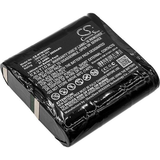 Battery for Noyes AFL 3900-05-001 W2003M M200 OTDR