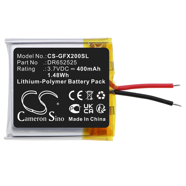 Battery for GolfBuddy DR652525 Voice X 2ALG4 VoiceX CS-GFX200SL 3.7V Li-Polymer