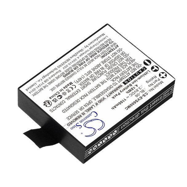 Battery for Ezviz BL-06 S5 S6 S1C S2 S3 CS-EVS600MC 3.8V Li-ion Security Camera