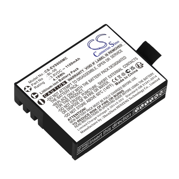 Battery for Ezviz BL-06 S5 S6 S1C S2 S3