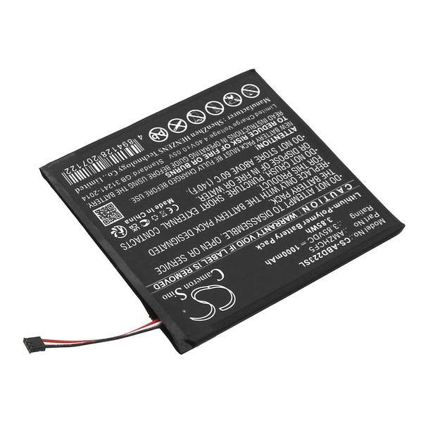 Battery for Amazon AMZHCF5 Kindle 11th 2022 C2V2L3 CS-ABD223SL 3.85V Li-Polymer