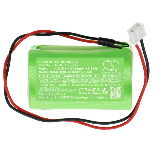 Backup Battery for RP-Technik NIMHHT4820Q NiMH ABM AMC AMC003-SC Emergency Light