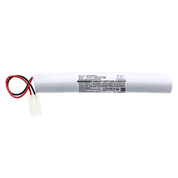 Battery for Kaufel BGN1300-5AWP-PR9030EC 850.0034 CS-KUF834LS 6V Ni-CD