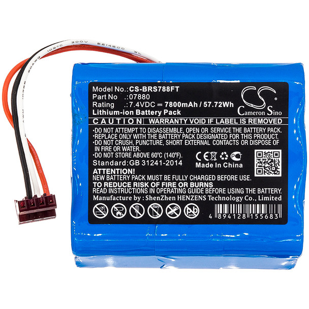 Battery for Bright Star 07880 LightHawk 07802 07815 07816 07817 07835 07857