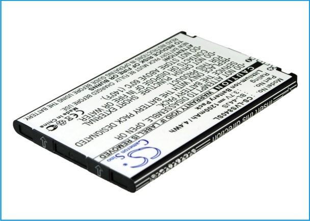 Battery for LG BL-44JS EAC61838702 BL-A5JN EAC61680101 VS840 LS840 Lucid Cayman