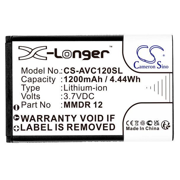 Battery for Emporia BT60 Navon Evolveo EP-500 Avus MMDR 12 Verdit