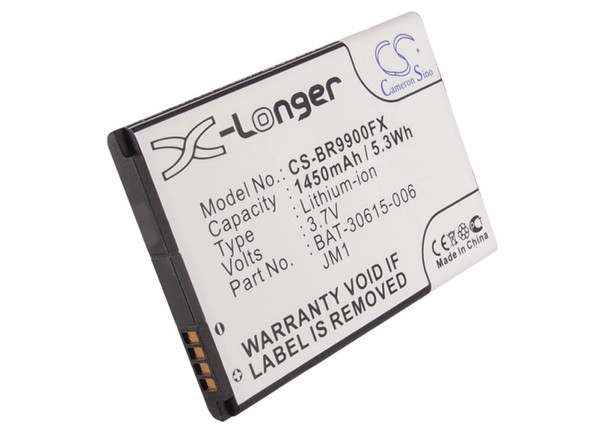 Battery for BlackBerry JM1 BAT-30615-006 J-M1 Bold Touch 9900 Pluto Dakota