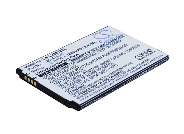 Battery for LG BL-41A1H EAC62638301 Transpyre