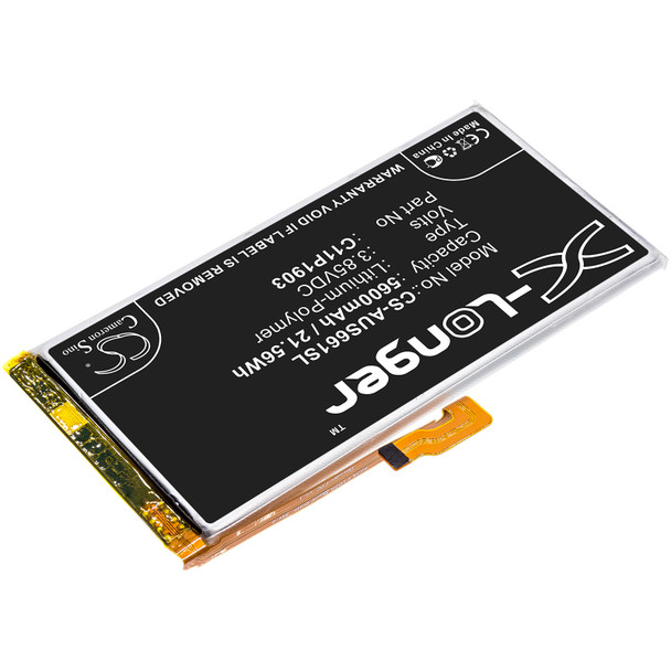Battery for Asus C11P1903 0B200-03720100 ROG Phone III 3 ZS661KS CS-AUS661SL