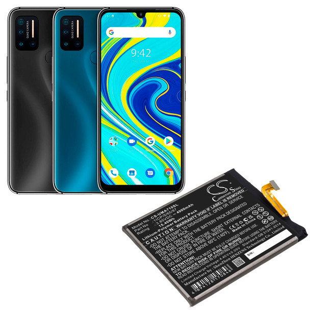 Battery for UMI 1ICP/5/65/87 UMIDIGI A7 Pro CS-UMA710SL 3.85V Li-Polymer