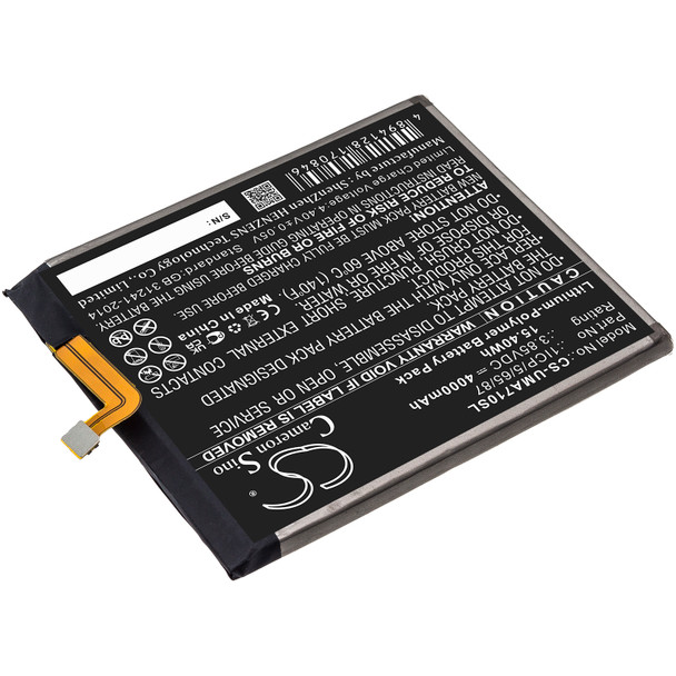 Battery for UMI 1ICP/5/65/87 UMIDIGI A7 Pro CS-UMA710SL 3.85V Li-Polymer