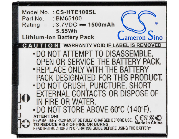 Battery for HTC BM65100 35H00228-01M 35H00228-00M e1 603e Desire 510 A11 601 320