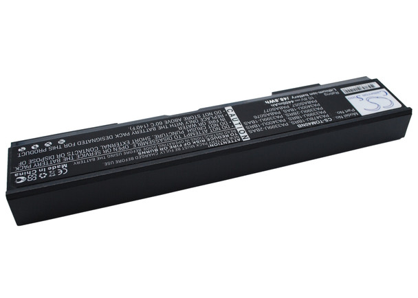 Battery for PA3399U-1BRS PA3400U-1BRS Toshiba A100