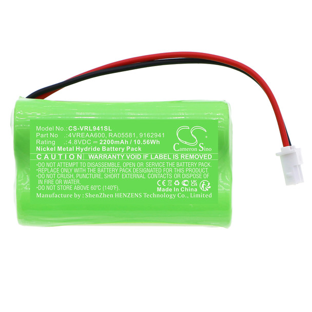 Battery for 4VREAA600 RA05581 8614974 9162941 Volvo C70 V70 S70 Alarm 4.8V Ni-MH