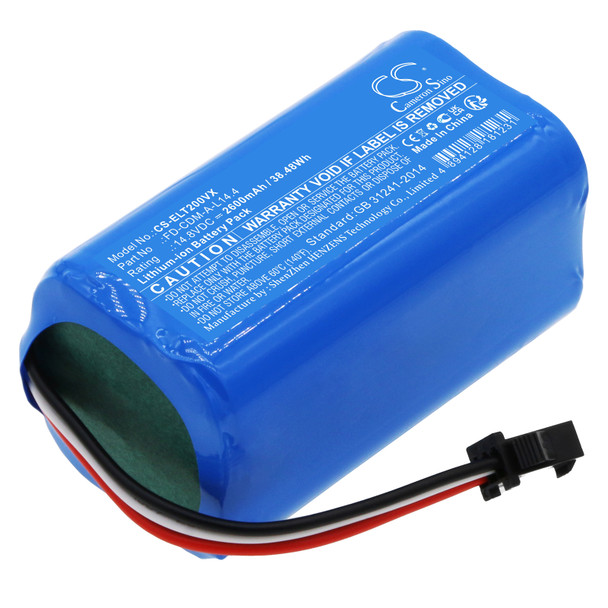 Battery for Dymosen FD-CDM-A-L14.4 Elfbot C1 D1 T2