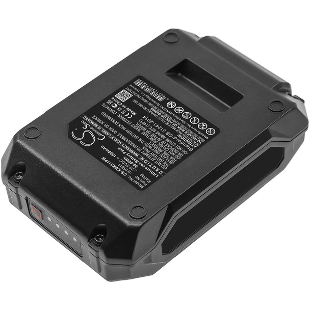 Battery for K16811 QM-6001 QM-T20 Kimo QM-3061B QM-4A6001 QM-23802 QM-3602B 20V