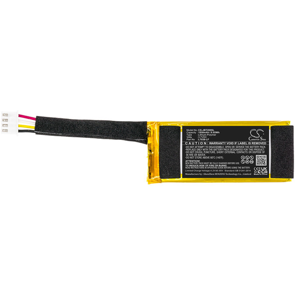 Battery for JBL L0738-LF Tuner AM0304 CS-JBT200SL Speaker 3.7V Li-Polymer