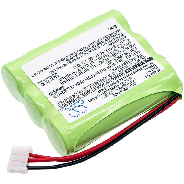 Battery for RCA 25450 25450RE3 5-2699 H25450RE3 H5450 180AAH-2699 291951 1500mAh