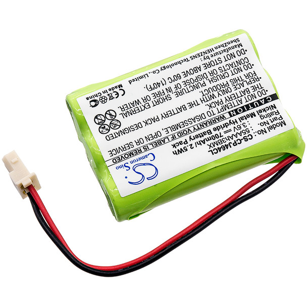 Battery for Bell Equipment BE900FA GH5862SLEX-3 GE TL26401 Sony FF2400 GH5850